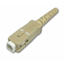 SC / PC Multimode Simplex 3.0mm Fiber Optical Connector